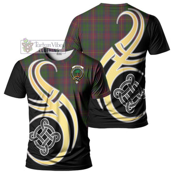 Cairns Tartan T-Shirt with Family Crest and Celtic Symbol Style Kid's Shirt - Tartan Vibes Clothing