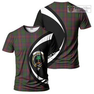 Cairns Tartan T-Shirt with Family Crest Circle Style Kid's Shirt - Tartan Vibes Clothing