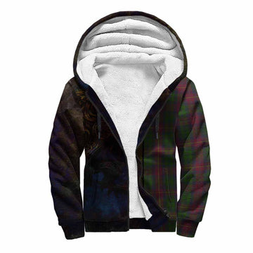 Cairns Tartan Family Crest Sherpa Hoodie Alba Gu Brath Be Brave Lion Ancient Style Unisex S - Tartan Vibes Clothing
