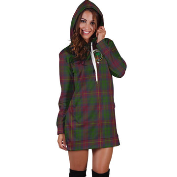 Cairns Tartan Hoodie Dress with Family Crest - Tartan Vibes Clothing