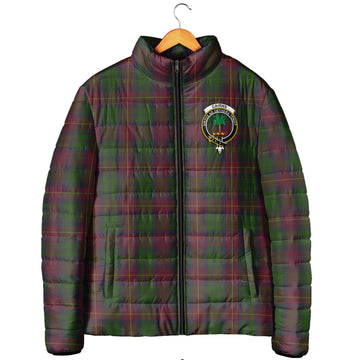 Cairns Tartan Padded Jacket with Family Crest