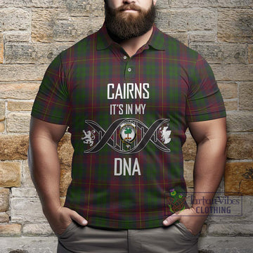 Cairns Tartan Polo Shirt with Family Crest DNA In Me Style Kid - Tartan Vibes Clothing