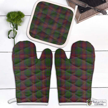 Cairns Tartan Combo Oven Mitt & Pot-Holder Combo 2 Oven Mitt & 1 Pot-Holder Black - Tartan Vibes Clothing