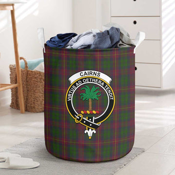 Cairns Tartan Laundry Basket with Family Crest One Size - Tartan Vibes Clothing