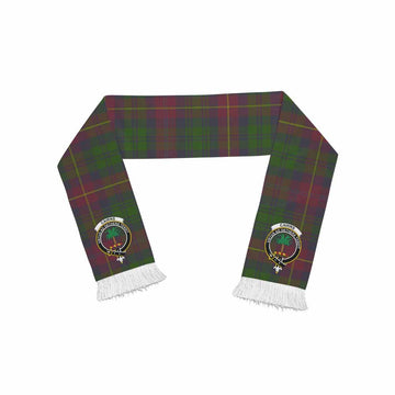 Cairns Tartan Ruffneck Scarf with Family Crest