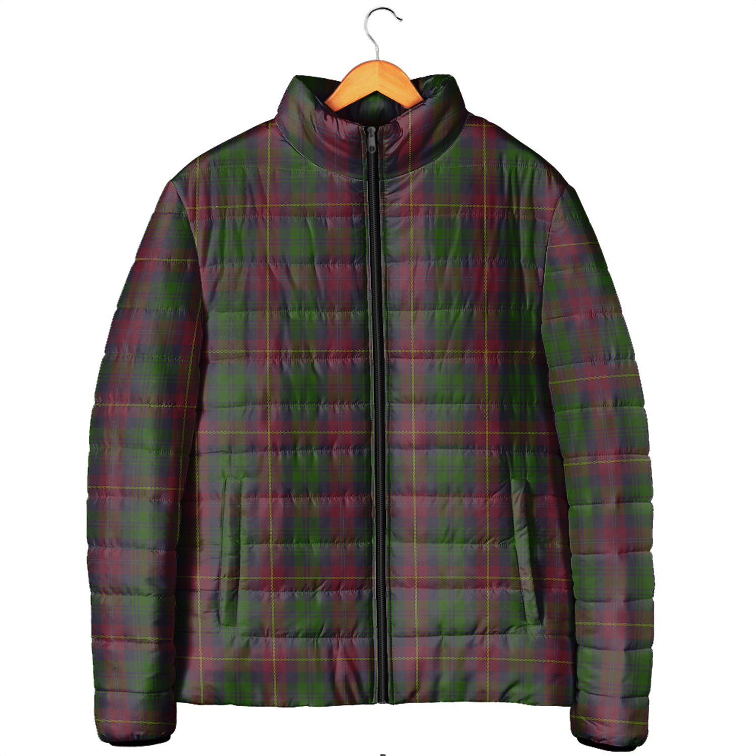 Cairns Tartan Padded Jacket Men's Padded Jacket - Tartan Vibes Clothing
