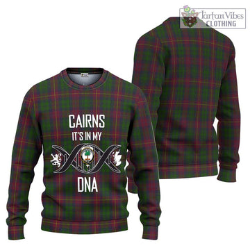 Cairns Tartan Ugly Sweater with Family Crest DNA In Me Style Unisex - Tartan Vibes Clothing