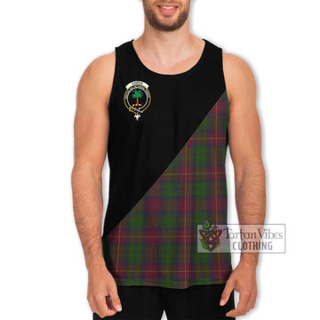 Cairns Tartan Men's Tank Top with Family Crest and Military Logo Style Men - Tartan Vibes Clothing