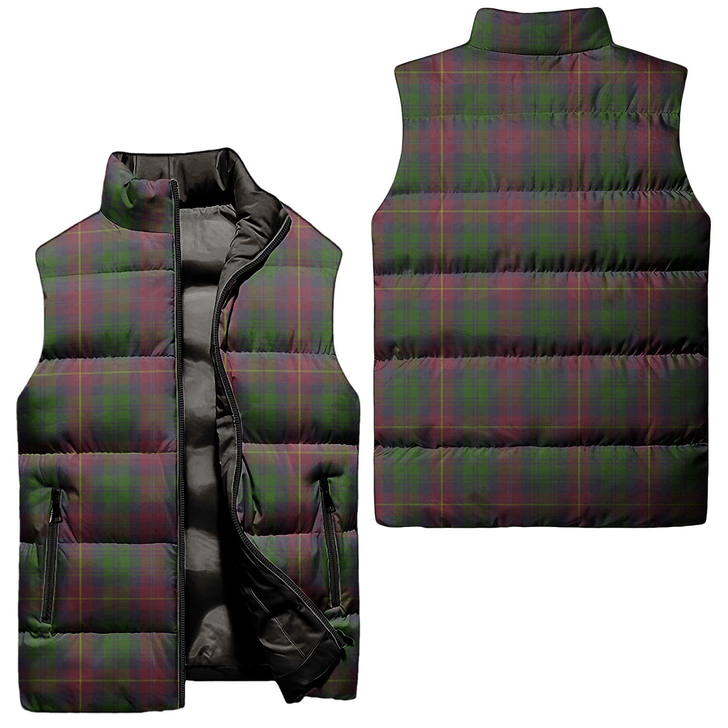 Cairns Tartan Sleeveless Puffer Jacket Unisex - Tartan Vibes Clothing