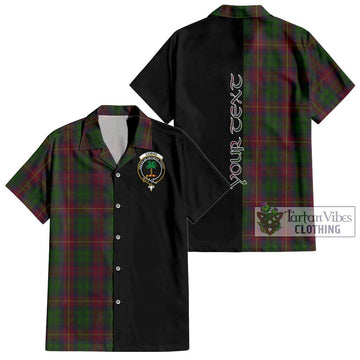 Cairns Tartan Hawaiian Shirt with Family Crest and Half Of Me Style Kid - Tartan Vibes Clothing
