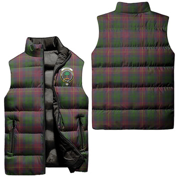 Cairns Tartan Sleeveless Puffer Jacket with Family Crest Unisex - Tartan Vibes Clothing