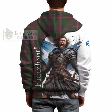 Tartan Vibes Clothing Cairns Crest Tartan Hoodie Inspired by the Freedom of Scottish Warrior