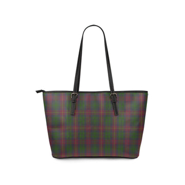 Cairns Tartan Leather Tote Bag - Tartan Vibes Clothing
