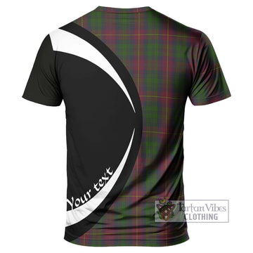Cairns Tartan T-Shirt with Family Crest Circle Style - Tartan Vibes Clothing