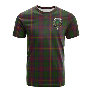 Cairns Tartan T-Shirt with Family Crest - Tartan Vibes Clothing