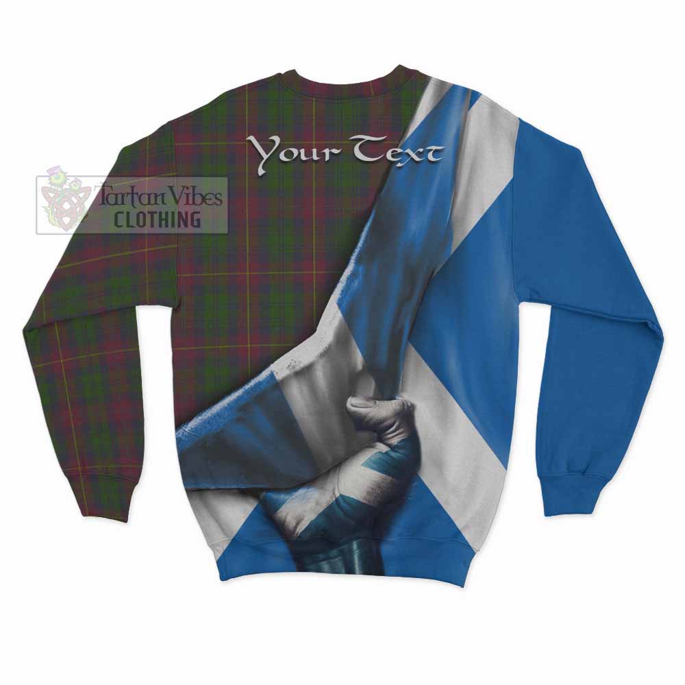 Cairns Tartan Sweatshirt with Family Crest Scotland Patriotic Style - Tartan Vibes Clothing