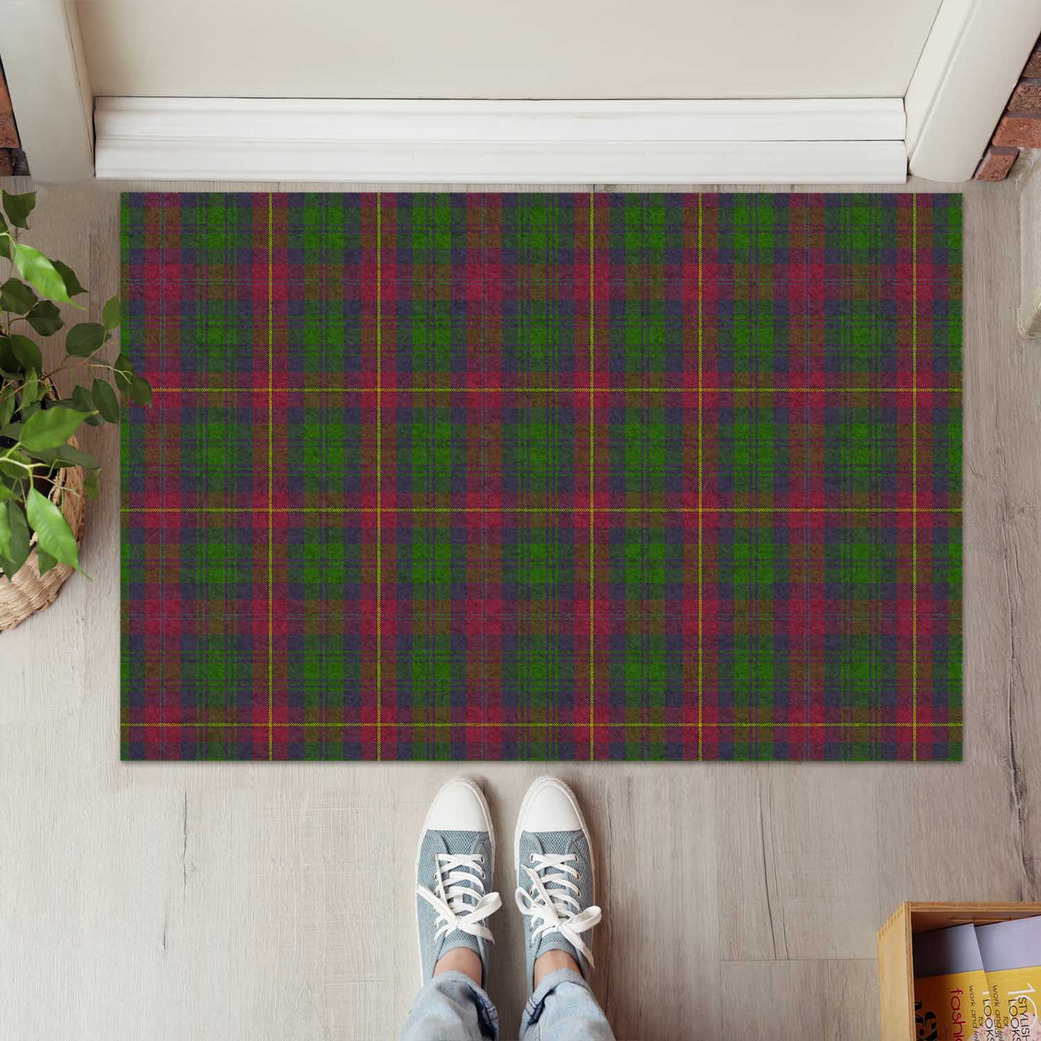 Cairns Tartan Rubber Doormat - Tartan Vibes Clothing