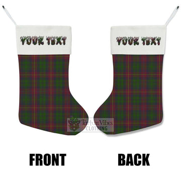 Cairns Tartan Christmas Stocking with Personalized Text - Tartan Vibes Clothing
