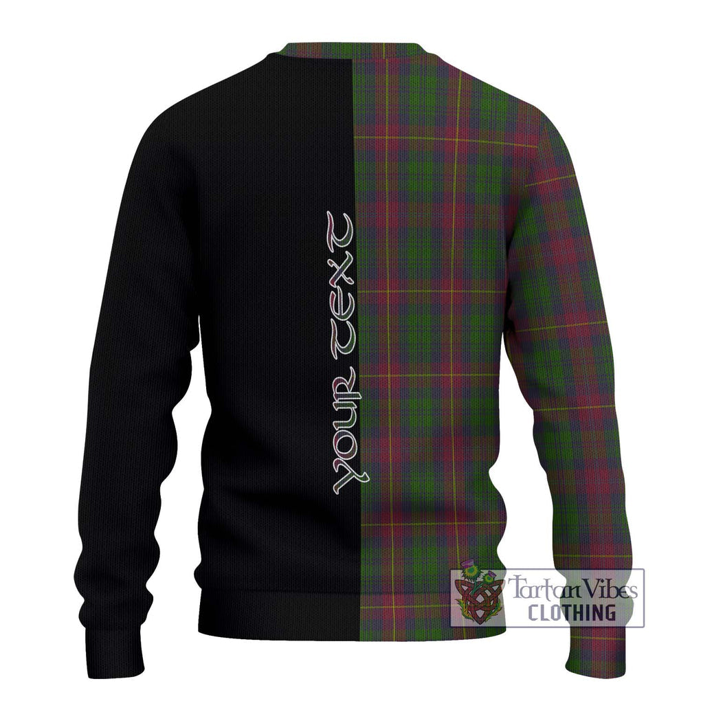 Cairns Tartan Ugly Sweater with Family Crest and Half Of Me Style - Tartan Vibes Clothing
