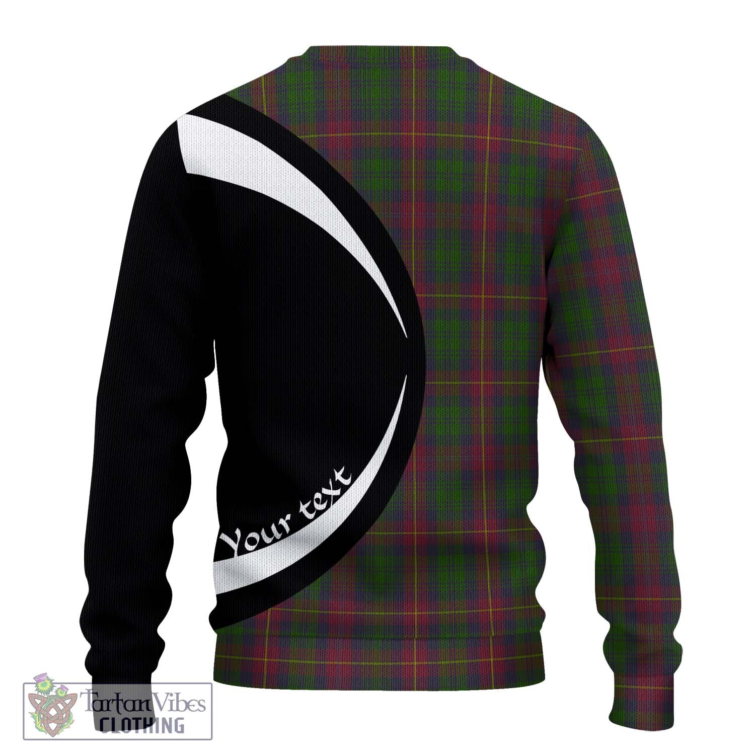 Cairns Tartan Ugly Sweater with Family Crest Circle Style - Tartan Vibes Clothing