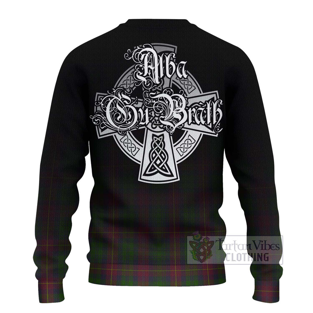Cairns Tartan Ugly Sweater Featuring Alba Gu Brath Family Crest Celtic Inspired - Tartan Vibes Clothing