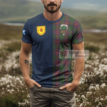 Cairns Tartan T-Shirt Alba with Scottish Lion Royal Arm Half Style - Tartan Vibes Clothing