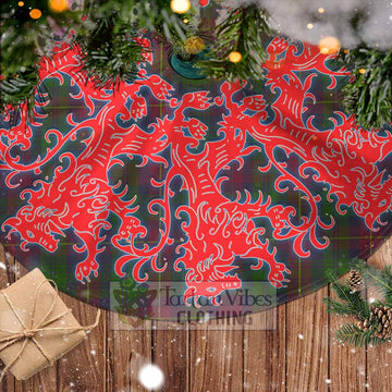 Cairns Tartan Christmas Tree Skirt Lion Rampant Style - Tartan Vibes Clothing