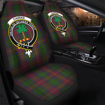 Cairns Tartan Car Seat Cover with Family Crest - Tartanvibesclothing