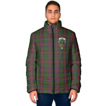Cairns Tartan Padded Jacket with Family Crest