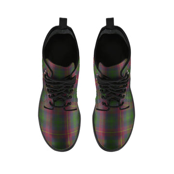 Cairns Tartan Leather Boots