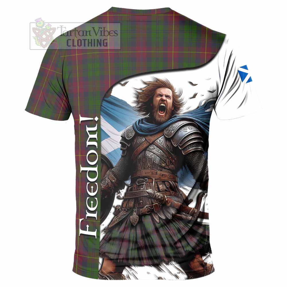 Cairns Crest Tartan T-Shirt Inspired by the Freedom of Scottish Warrior - Tartan Vibes Clothing
