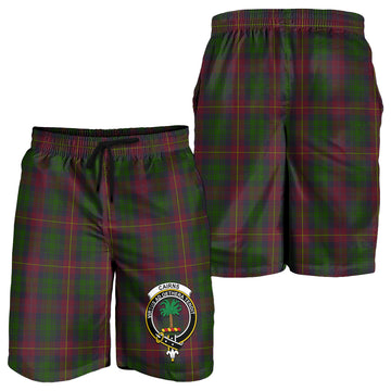 Cairns Tartan Mens Shorts with Family Crest - Tartan Vibes Clothing
