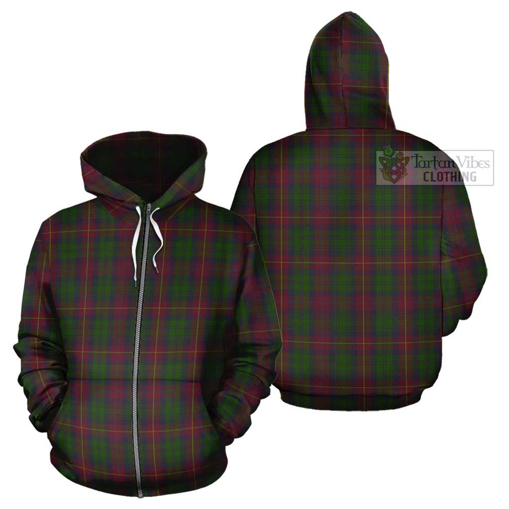 Cairns Tartan Cotton Hoodie Zip Hoodie - Tartan Vibes Clothing