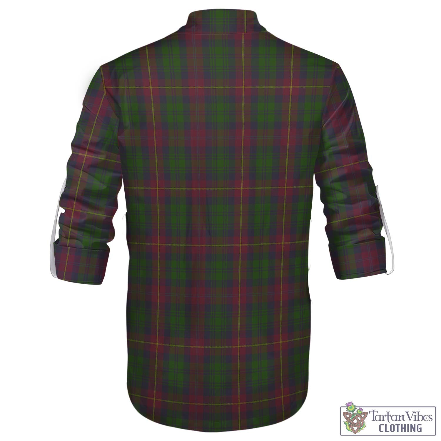 Cairns Tartan Men's Scottish Traditional Jacobite Ghillie Kilt Shirt - Tartan Vibes Clothing