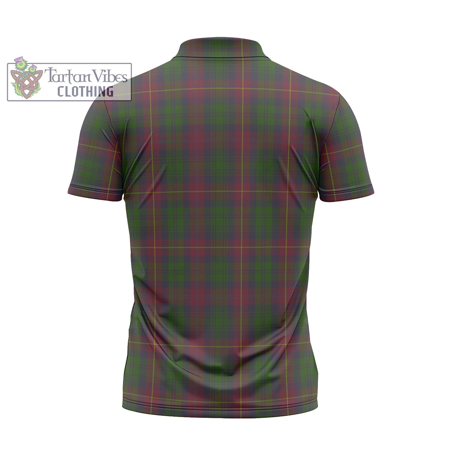 Tartan Vibes Clothing Cairns Tartan Zipper Polo Shirt