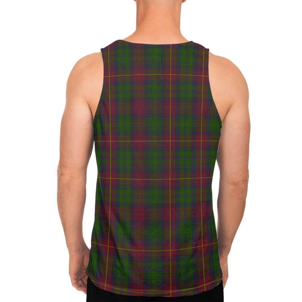 Cairns Tartan Mens Tank Top with Family Crest - Tartan Vibes Clothing