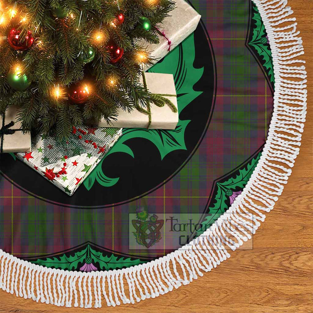 Cairns Tartan Christmas Tree Skirt Scottish Thistle Style - Tartan Vibes Clothing