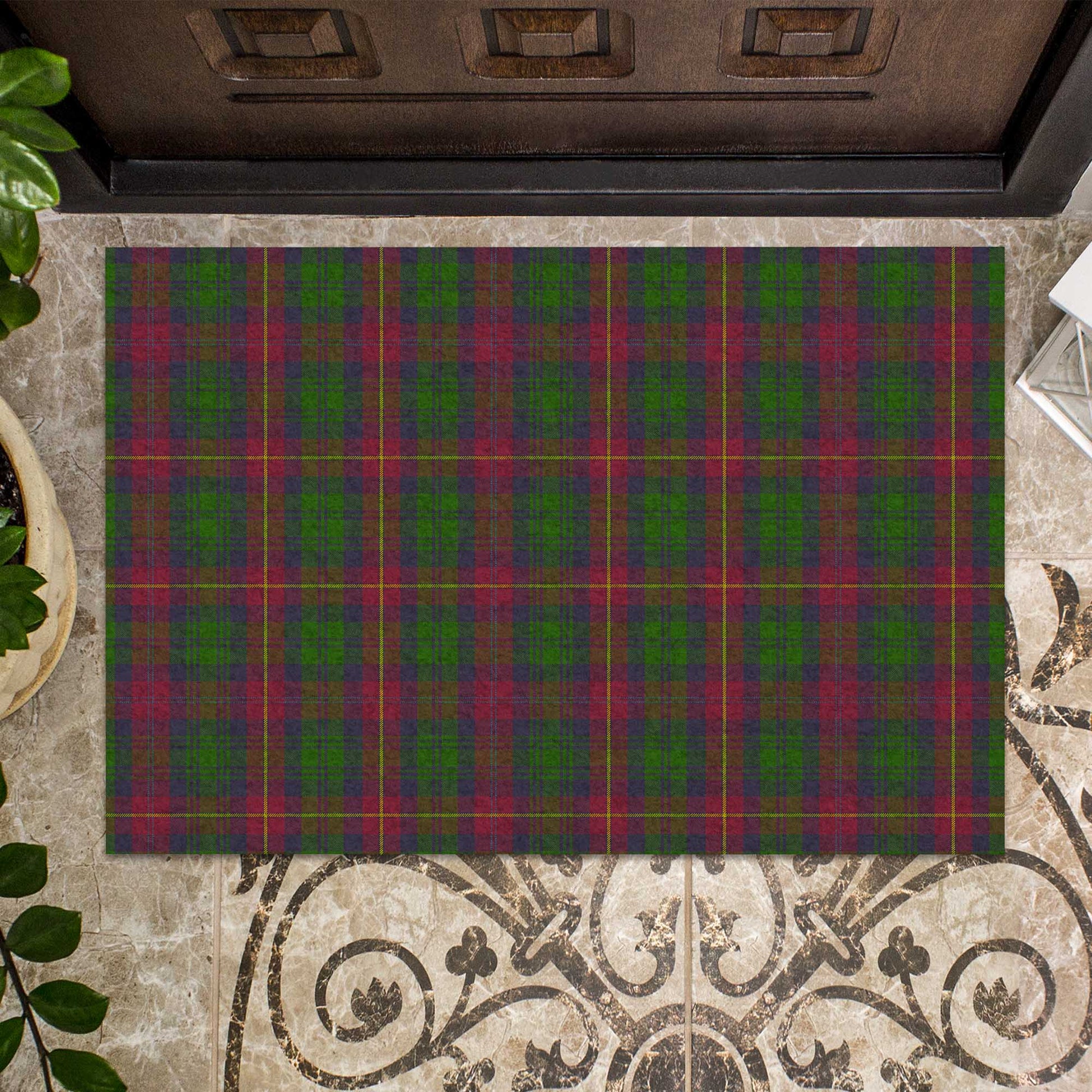 Cairns Tartan Rubber Doormat - Tartan Vibes Clothing