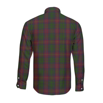 Cairns Tartan Long Sleeve Button Up Shirt with Family Crest - Tartan Vibes Clothing