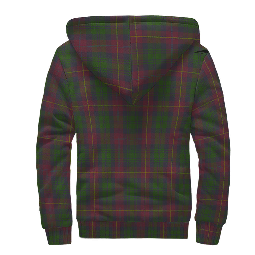 Cairns Tartan Sherpa Hoodie with Family Crest - Tartan Vibes Clothing