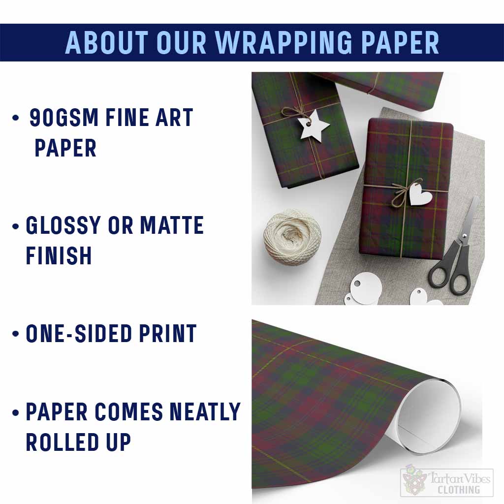 Cairns Classic Tartan Wrapping Paper, Classic Scottish Plaid Gift Wrap