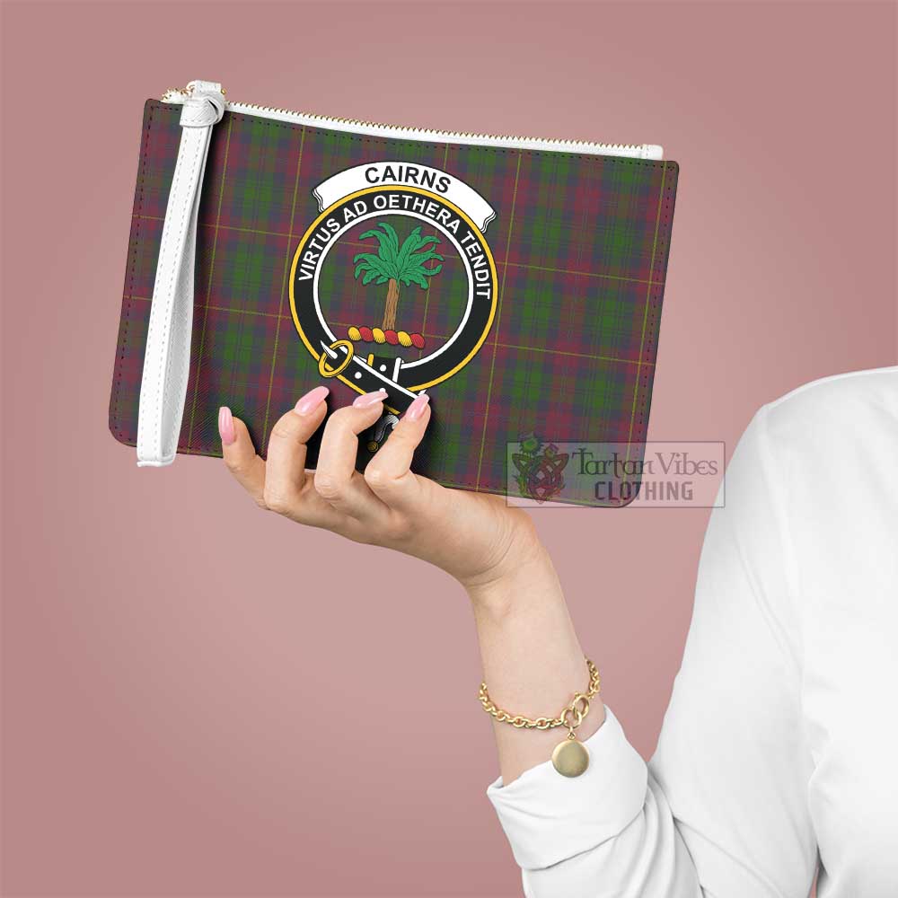 Tartan Vibes Clothing Cairns Family Crest Tartan Clutch Bag