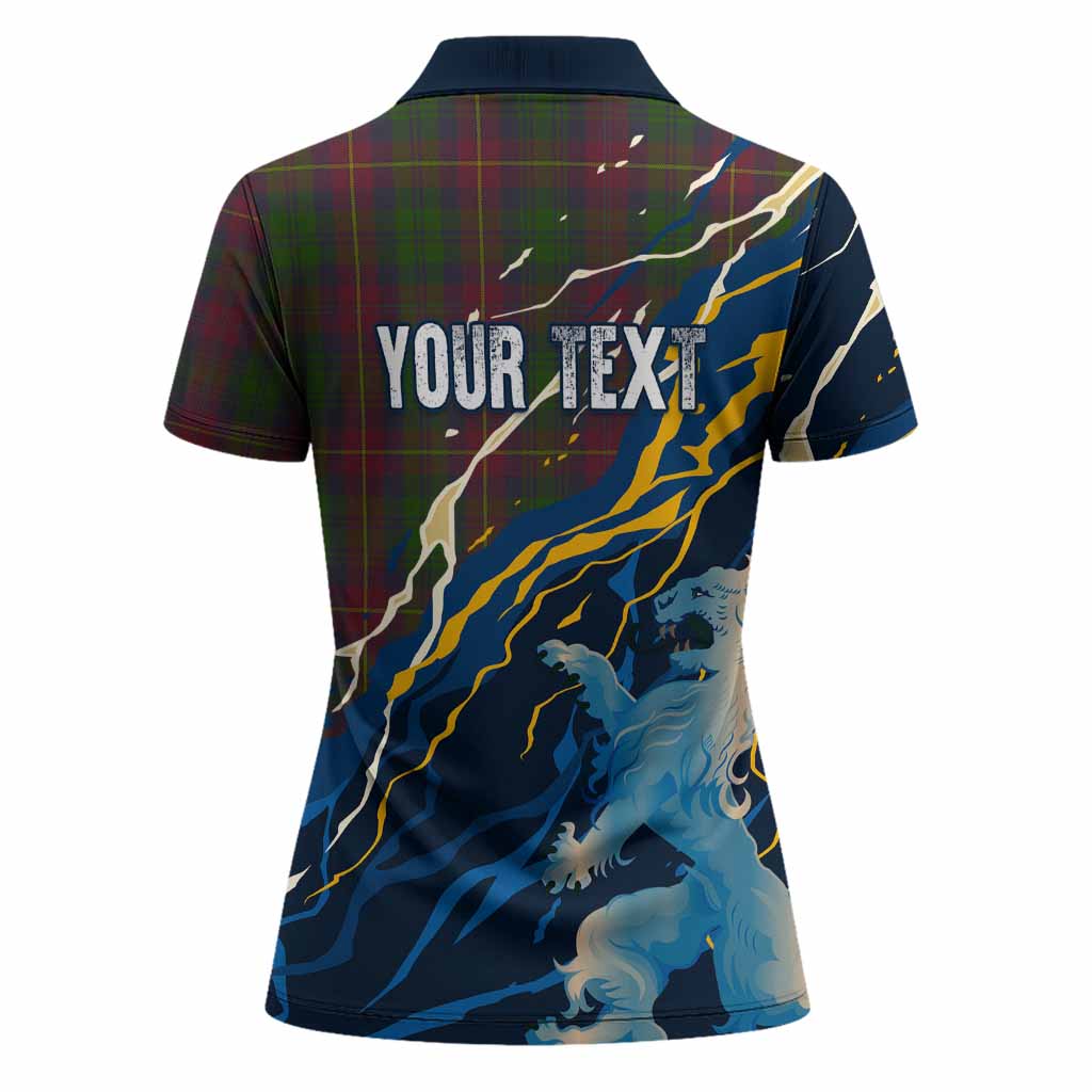 Cairns Scotland Tartan Women Polo Shirt WC2026 Football - We'll Be Coming
