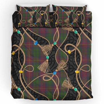 Cairns Scottish Tartan Twisted Ropes Stylized Bedding Set UK Bedding Set UK King 91*87 inch - Tartan Vibes Clothing