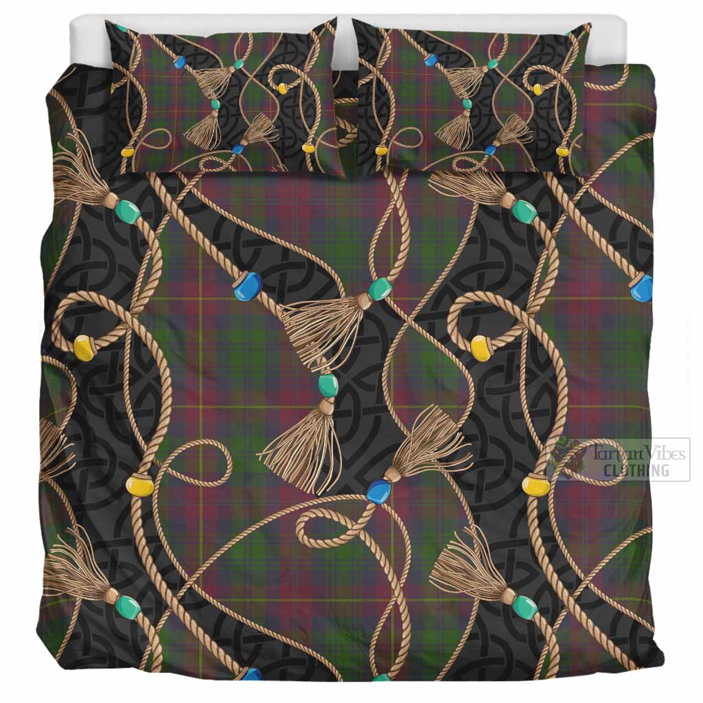 Cairns Scottish Tartan Twisted Ropes Stylized Bedding Set UK Bedding Set UK Super King 104*94 inch - Tartan Vibes Clothing