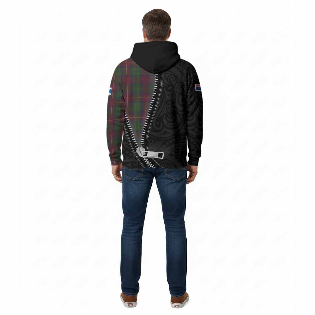 Cairns Tartan Cotton Hoodie New Zealand Pattern Unique Zipper Stylized