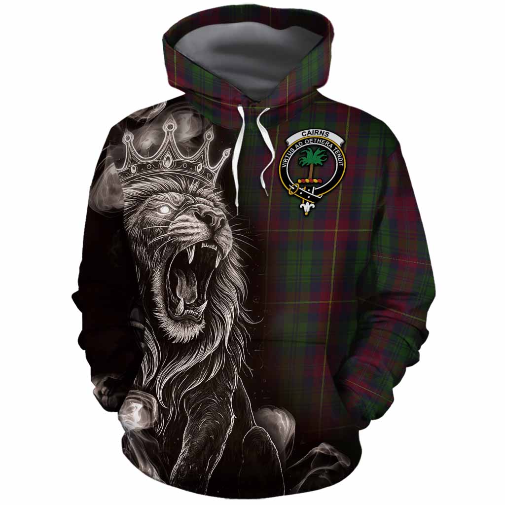 Cairns Tartan Cotton Hoodie Roaring Lion Heritage