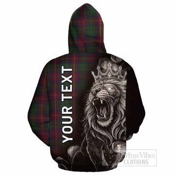 Cairns Tartan Cotton Hoodie Roaring Lion Heritage