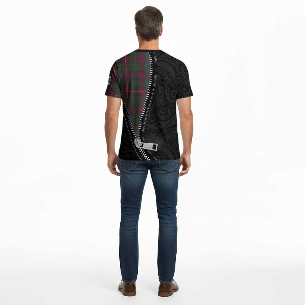 Cairns Tartan Cotton T-shirt New Zealand Pattern Unique Zipper Stylized