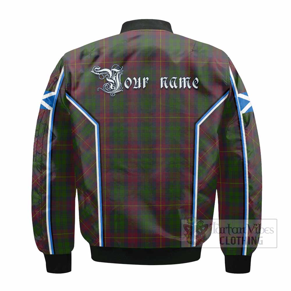 Cairns Tartan Crest Bomber Jacket Scotland Coat of Arm Flag Style - Tartan Vibes Clothing